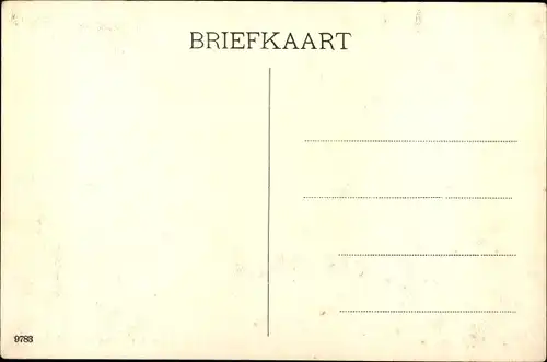 Ak Vlissingen Zeeland Niederlande, Boulevard met standbeeld De Ruijter