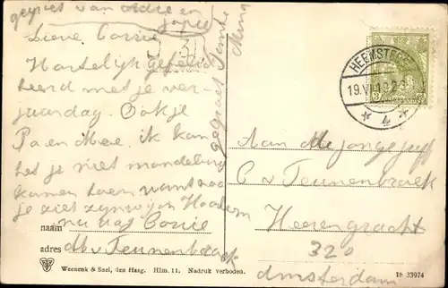 Ak Haarlem Nordholland Niederlande, Groote Kerk