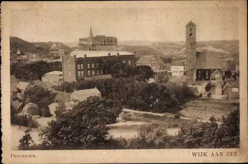 Ak Wijk aan Zee Beverwijk Nordholland Niederlande, Panorama