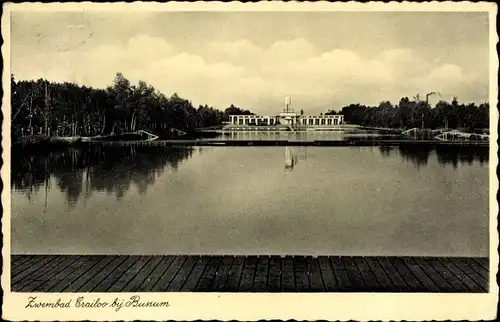 Ak Bussum Nordholland Niederlande, Zwembad Crailoo