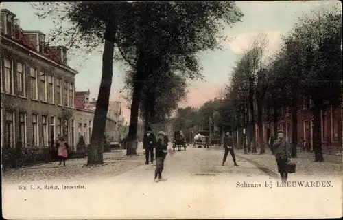 Ak Leeuwarden Friesland Niederlande, Schrans