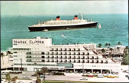 Ak Fort Lauderdale Florida USA, Sheraton Yankee Clipper, Dampfer