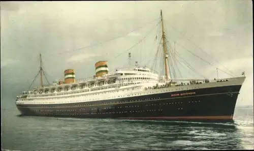 Ak HAL Dampfer Nieuw Amsterdam, Holland-America Line