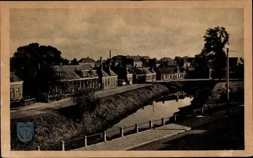 Ak Steenwijk Steenwijkerland Overijssel, Krimweg, Wappen