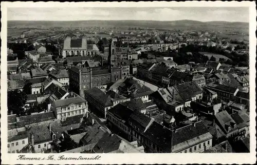 Ak Kamenz Sachsen, Panorama