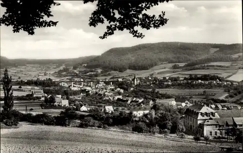 Ak Lengenfeld unterm Stein, Panorama