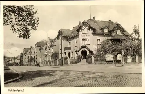 Ak Wüstenbrand Hohenstein Ernstthal Sachsen, Haus Paul Hösel