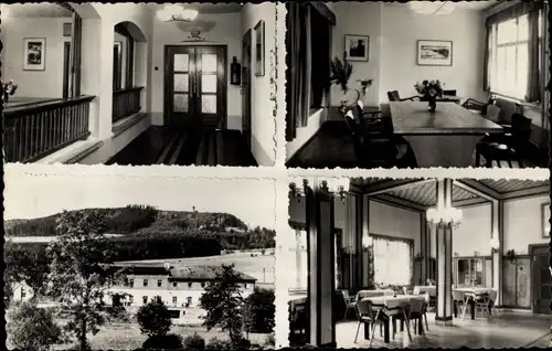 Ak Walthersdorf Crottendorf im Erzgebirge, Ferienheim FDGB Zentralwerkstatt Regis, Speisesaal