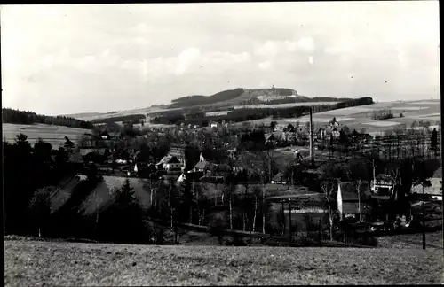 Ak Walthersdorf Crottendorf im Erzgebirge, Panorama