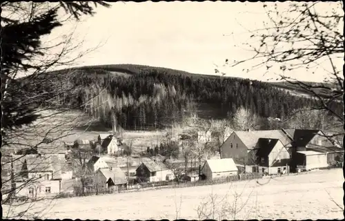 Ak Walthersdorf Crottendorf im Erzgebirge, Teilansicht