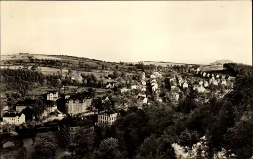 Ak Cunersdorf Annaberg Buchholz im Erzgebirge, Panorama von Annaberg Buchholz 2, Bärenstein