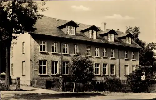 Ak Grumbach Jöhstadt im Erzgebirge, Oberschule