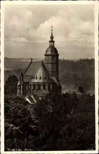 Ak Penig in Sachsen, Kirche