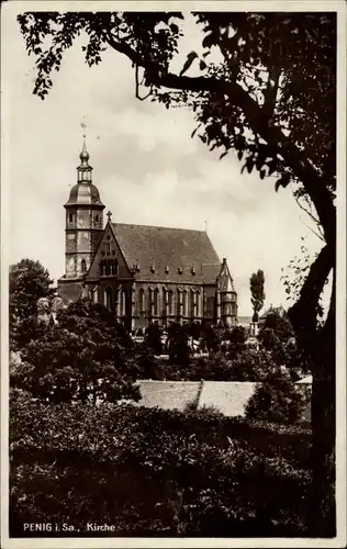 Ak Penig in Sachsen, Kirche