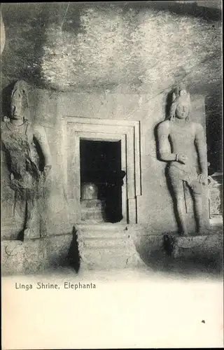Ak Elephanta Indien, Linga Shrine