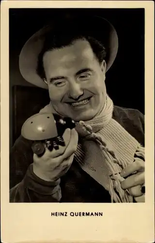Ak Fernsehunterhalter Heinz Quermann, Portrait