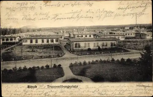 Ak Bitche Bitsch Lothringen Moselle, Truppenübungsplatz