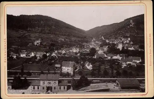 Foto Bad Liebenzell im Schwarzwald, Gesamtansicht 1893