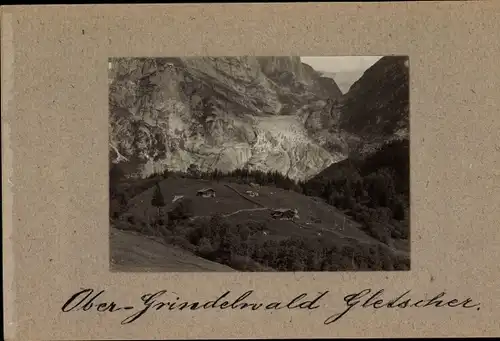 Foto Grindelwald Kanton Bern, Ober Grindelwald Gletscher