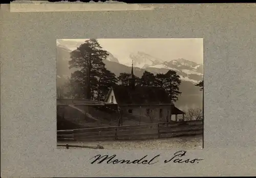 Foto Passo della Mendola Mendelpass Südtirol, Kapelle