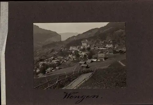 Foto Wengen Kanton Bern, Gesamtansicht