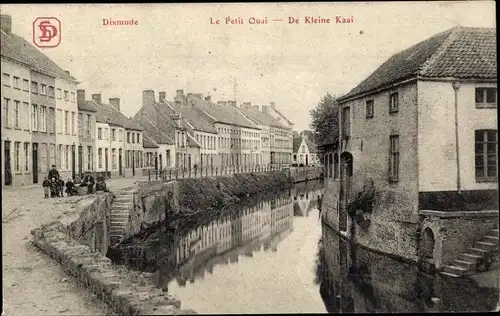 Ak Diksmuide Dixmude Westflandern, Le Petit Quai