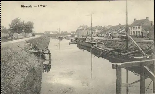 Ak Diksmuide Dixmude Westflandern, L'Yser
