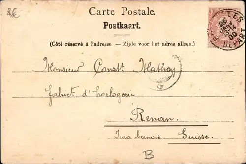 Ak Bruxelles Brüssel, Le Parc Leopold