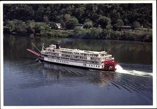 Ak Delta Queen Steamboat, Heck-Raddampfer