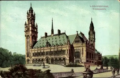Ak 's Gravenhage Den Haag Südholland, Vredespaleis