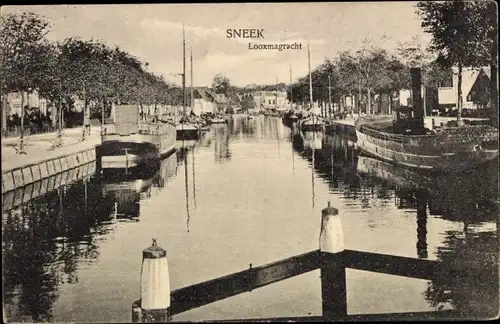 Ak Sneek Friesland Niederlande, Looxmagracht