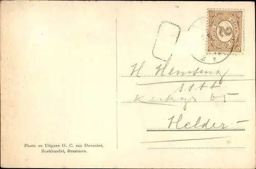 Ak Brummen Gelderland, Huize Engelenburg