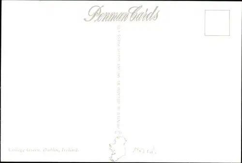 Ak Dublin Irland, College Green