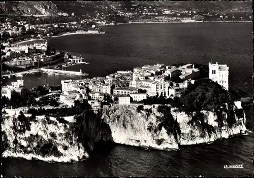 Ak Monte Carlo Monaco, Principaute, Le Rocher, le Port