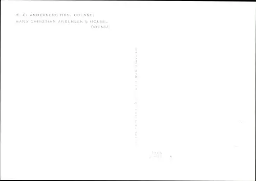 Ak Odense Dänemark, H.C. Andersens Hus