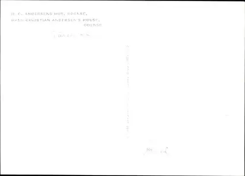 Ak Odense Dänemark, H.C. Andersens Hus
