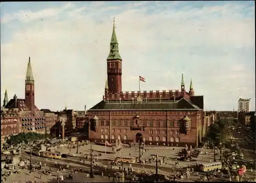 Ak København Kopenhagen Dänemark, The City Hall