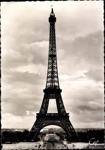 Ak Paris VII, La Tour Eiffel, Eiffelturm