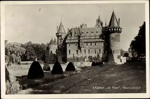 Ak Haarzuilens Vleuten Utrecht Niederlande, Kasteel de Haar