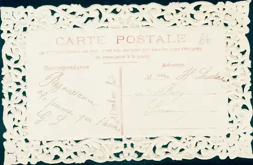 Stoff Buchstaben Ak Vorname Henry, Stoffschleife