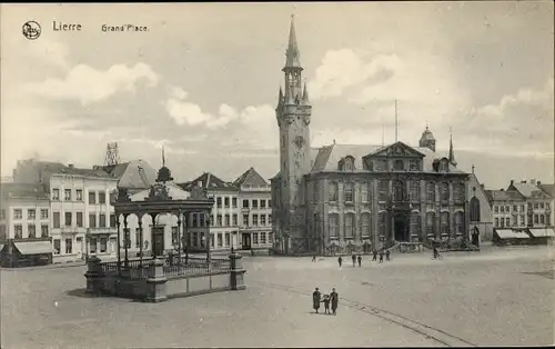 Ak Lier Lierre Flandern Antwerpen, Grand Place