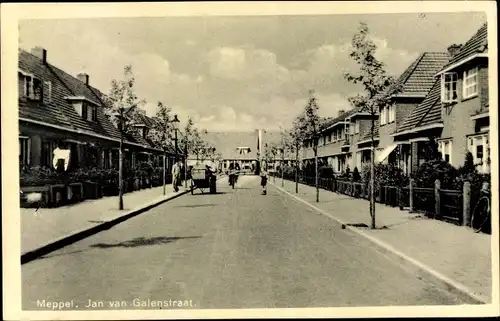 Ak Meppel Drenthe Niederlande, Jan van Galenstraat