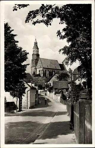 Ak Kamenz Sachsen, Hauptkirche Sankt Marien