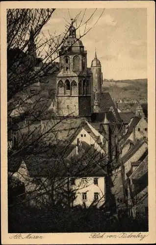 Ak Meißen in Sachsen, Blick vom Jüdenberg, Kirche