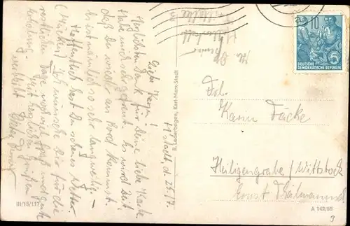 Ak Halberstadt am Harz, Sommerbad