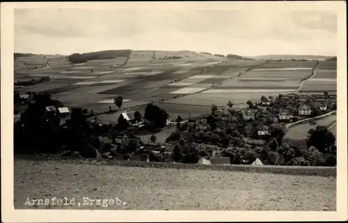 Foto Ak Arnsfeld Mildenau im Erzgebirge, Panorama