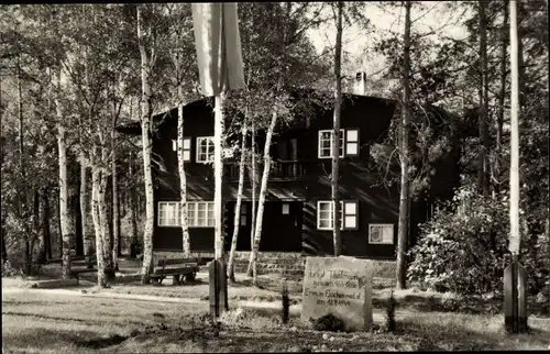 Ak Schildau in Sachsen, Gneisenaustadt, Station Junger Touristen