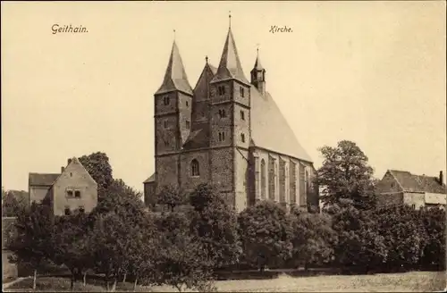 Ak Geithain in Sachsen, Kirche