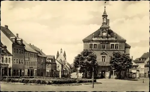 Ak Geithain in Sachsen, Markt, Amtsgericht