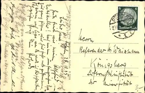 Ak Döbeln in Sachsen, Panorama, Kirchturm